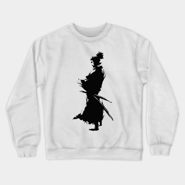 samurai silhouette Crewneck Sweatshirt by JamexAlisa